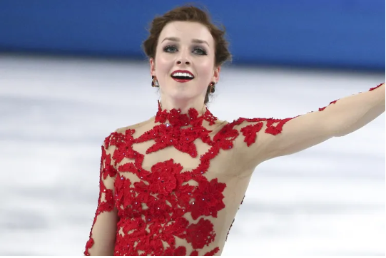 Alexandra Paul at the Winter Olympics in Sochi on Feb. 17, 2014.