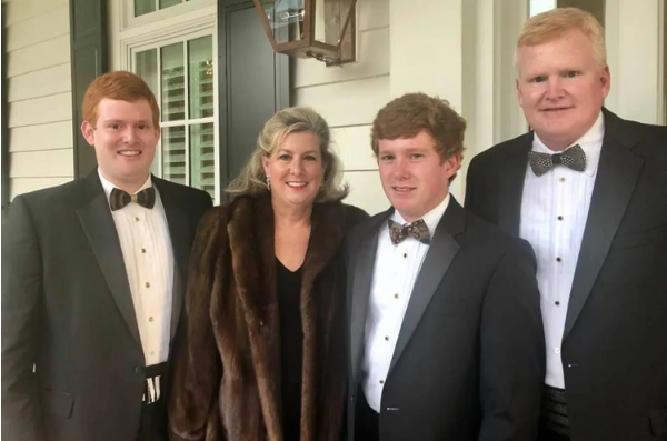Buster (Richard Alexander), Maggie, Paul and Alex. November 26, 2019.