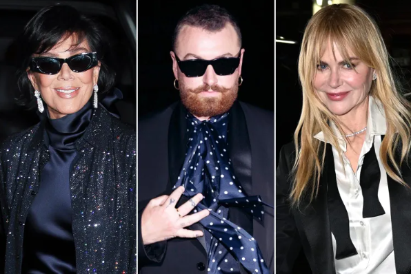 Kris Jenner, Sam Smith, Nicole Kidman.