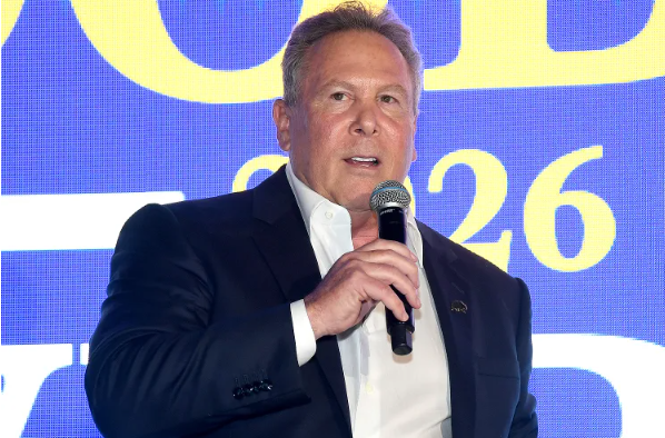 Stephen Cloobeck attends an election watch party in November 2024.