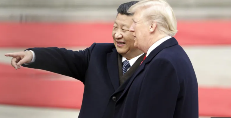Trump last visited Beijing in 2017