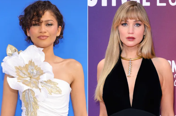 Zendaya and Jennifer Lawrence