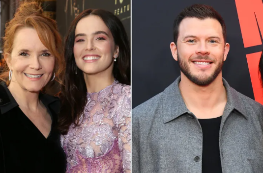 Lea Thompson and Zoey Deutch in 2022; Jimmy Tatro in 2026.